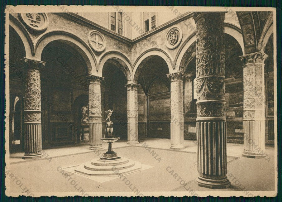 Firenze Città Palazzo Vecchio Cortile FG cartolina VK3240 – fronte