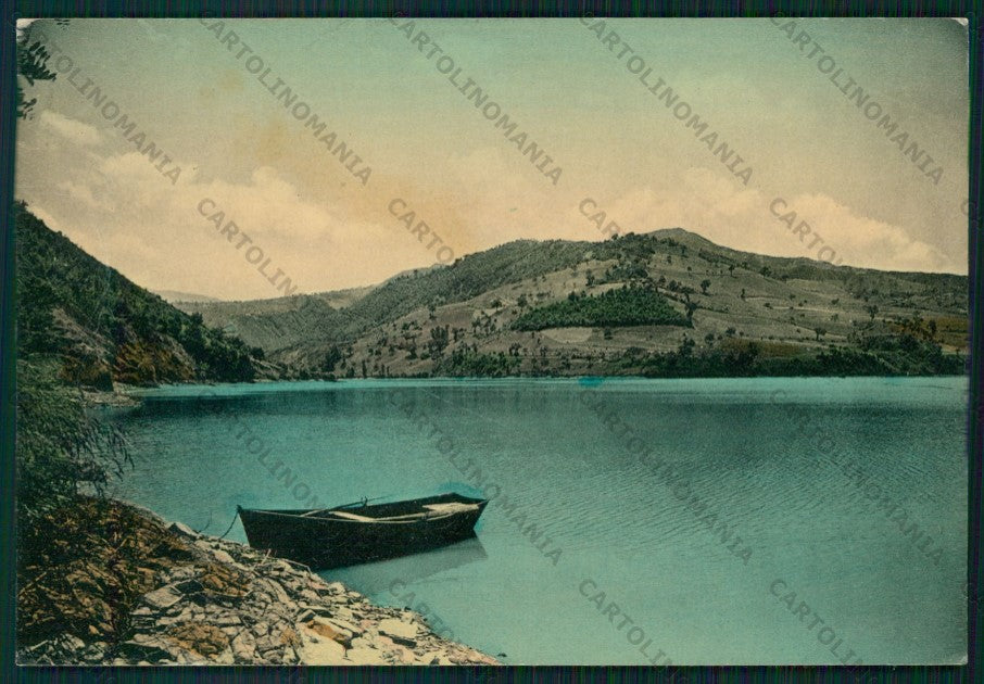 Forlì Bagno di Romagna Lago di Quarto Barca FG cartolina VK3245 – fronte
