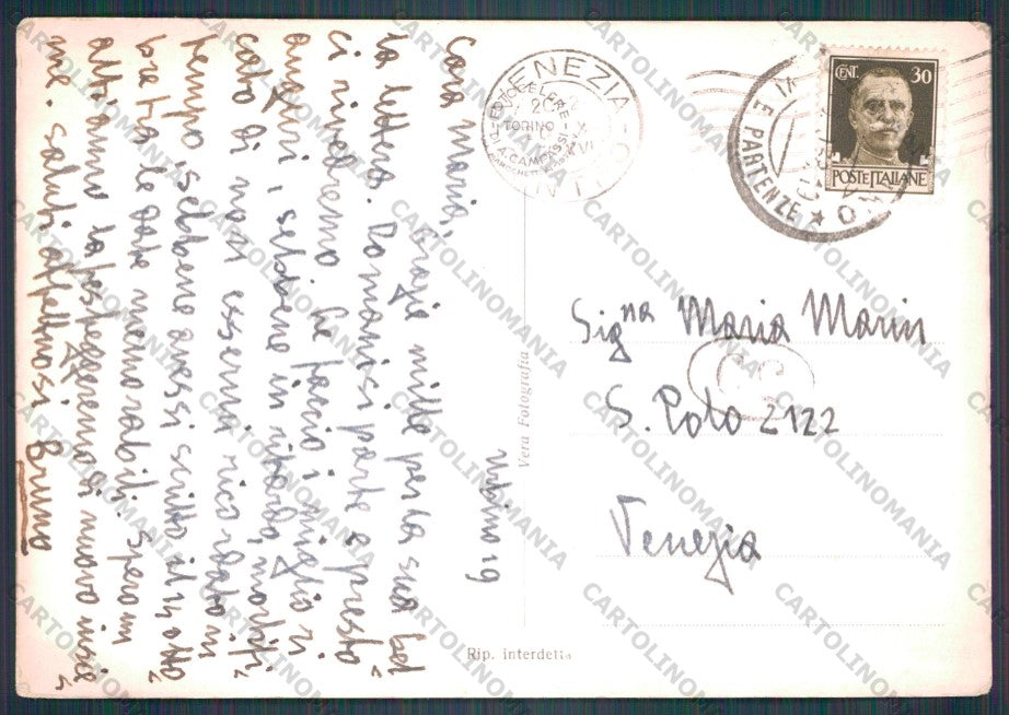 Pesaro Urbino PIEGHINA Foto FG cartolina VK3250 – retro