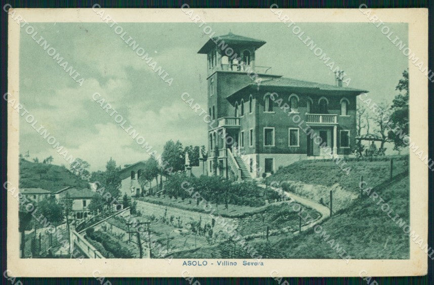 Treviso Asolo Villino Severa cartolina VK3258 – fronte