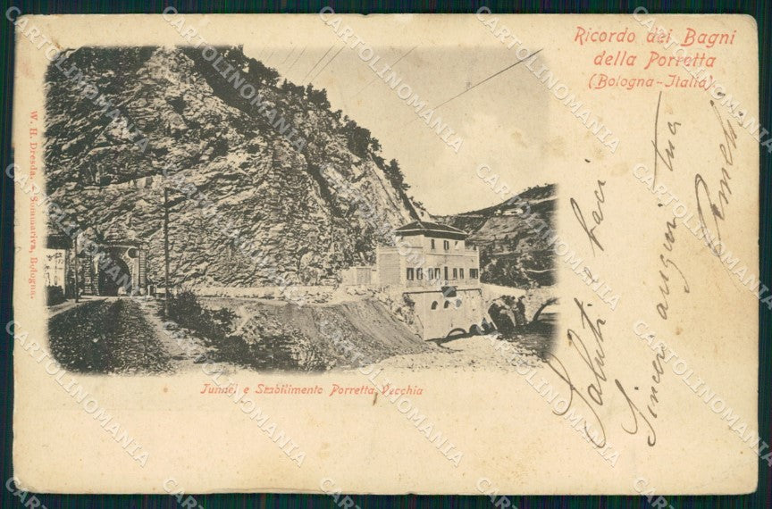Bologna Porretta Bagni di cartolina VK3276 – fronte