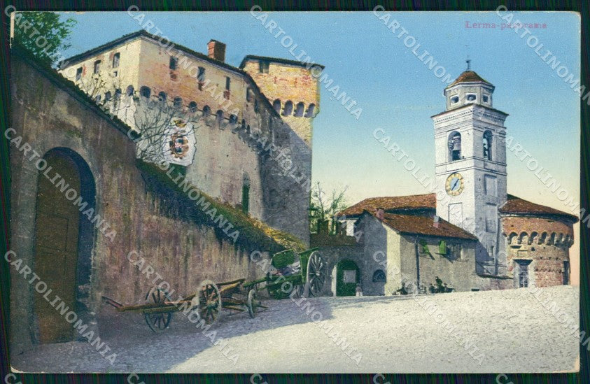 Alessandria Lerma Carretti cartolina VK3327 – fronte