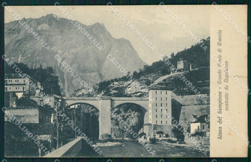 Verbania Crevoladossola Grande Ponte di cartolina VK3360 – fronte
