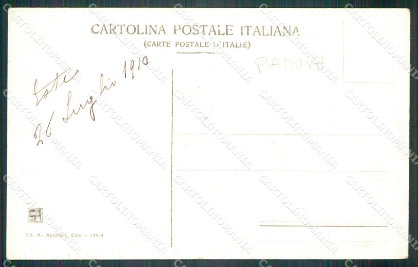 Padova Este Chiesa della Salute cartolina VK3368 – retro