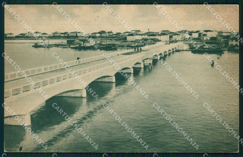 Gorizia Grado Ponte Littorio cartolina VK3384 – fronte