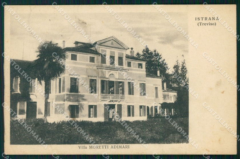 Treviso Istrana Villa Moretti Adimari cartolina VK3387 – fronte