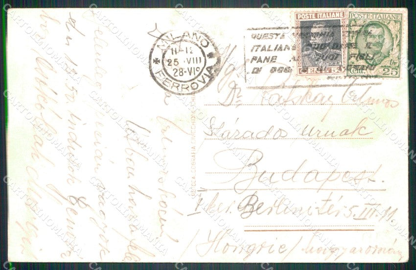 La Spezia città Giardini Pubblici cartolina VK3391 – retro