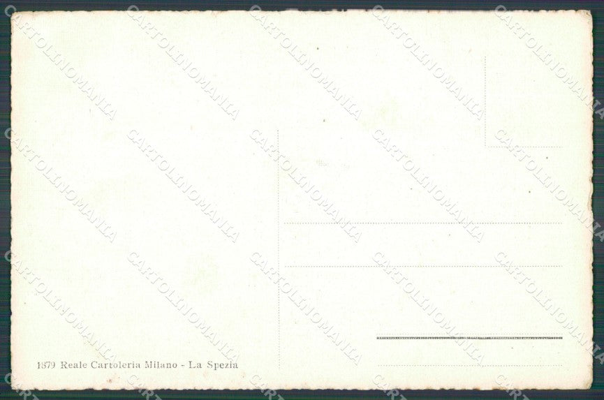 La Spezia città Monumento a Garibaldi cartolina VK3392 – retro