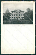Padova Limena Villa Manetti ABRASA PIEGHINA cartolina VK3393 – fronte