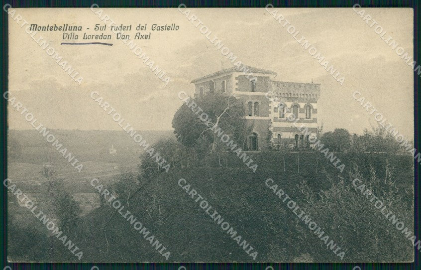 Treviso Montebelluna Villa Loredan cartolina VK3418 – fronte