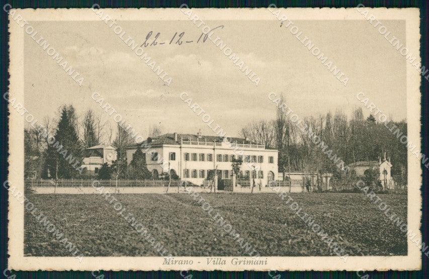Venezia Mirano Villa Grimani cartolina VK3426 – fronte