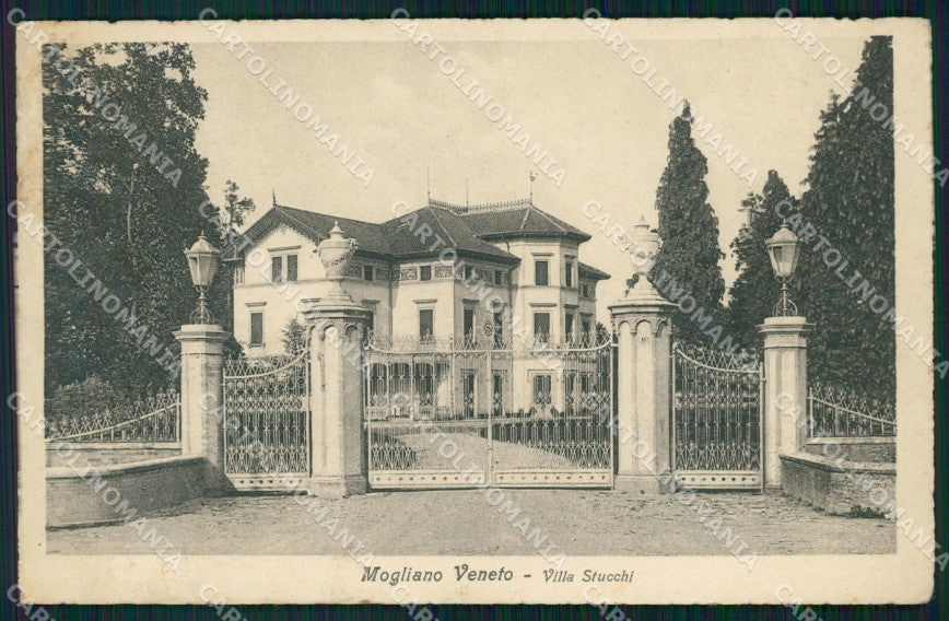 Treviso Mogliano Veneto Villa Stucchi cartolina VK3431 – fronte