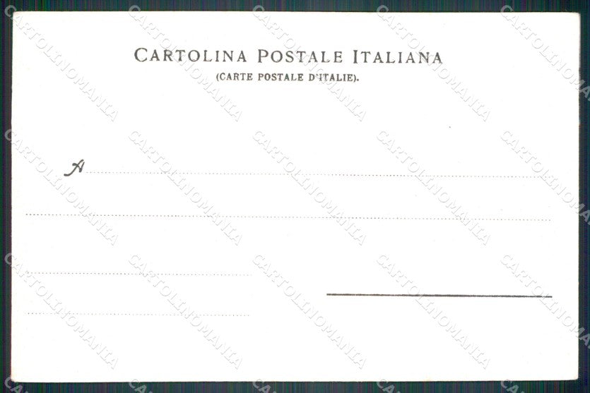 Napoli città Gita sul Vesuvio Carrozza cartolina VK3456 – retro