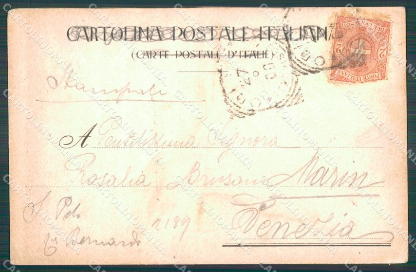 Treviso Oderzo Villa Galvagna cartolina VK3462 – retro