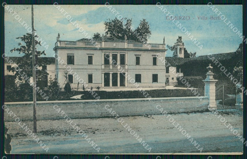 Treviso Oderzo Villa Berti cartolina VK3463 – fronte