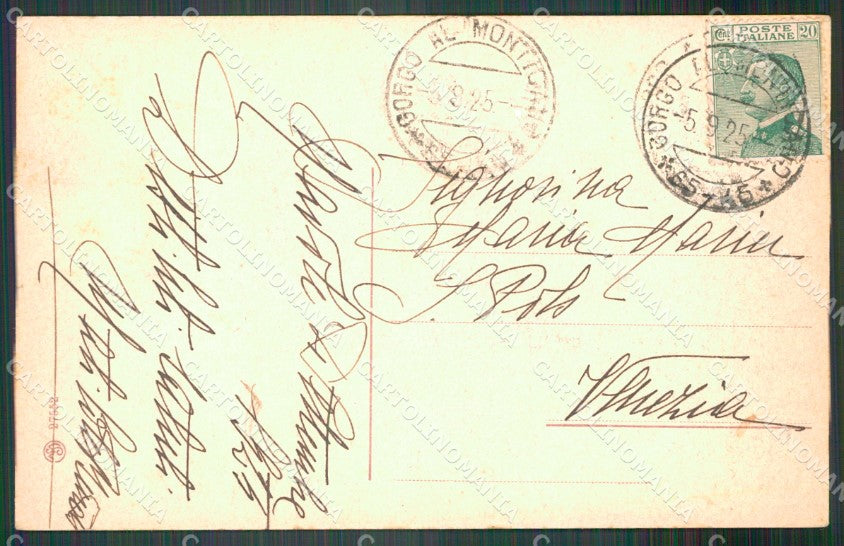Treviso Oderzo Villa Berti cartolina VK3463 – retro