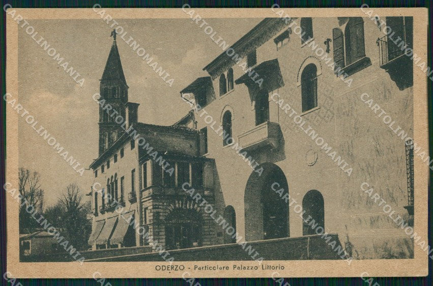Treviso Oderzo Palazzo Littorio cartolina VK3467 – fronte
