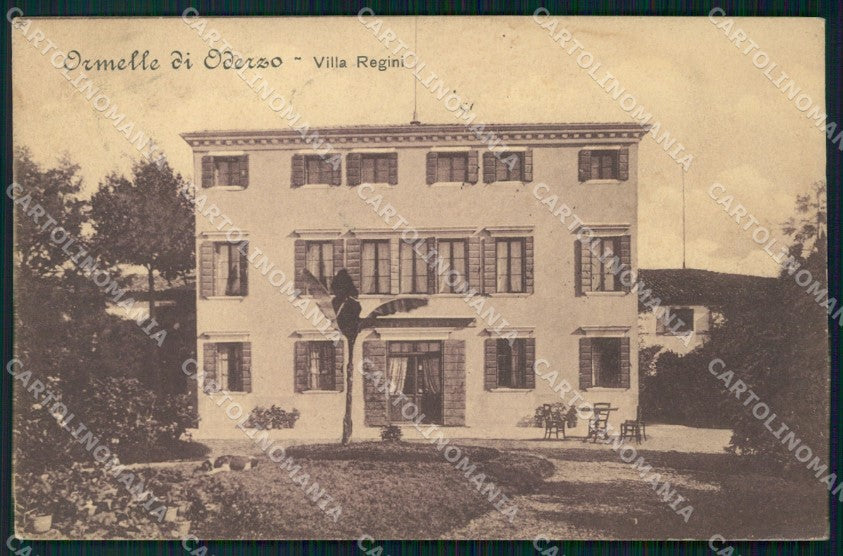 Treviso Ormelle di Oderzo Villa Regini cartolina VK3471 – fronte