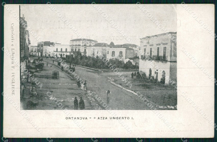 Foggia Orta Nova Piazza Umberto I cartolina VK3476 – fronte