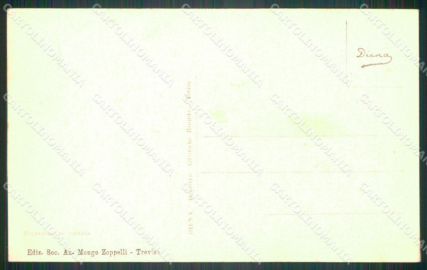Treviso Preganziol Villa Marcello del Majno cartolina VK3480 – retro