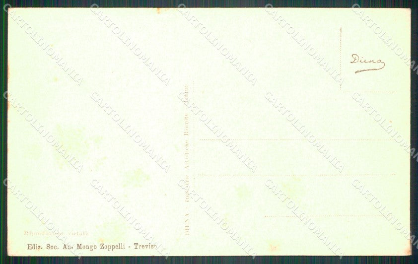 Treviso Preganziol Villa Marcello del Majno cartolina VK3481 – retro
