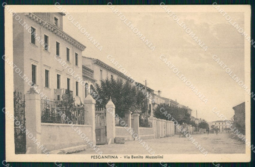 Verona Pescantina Via Benito Mussolini cartolina VK3490 – fronte
