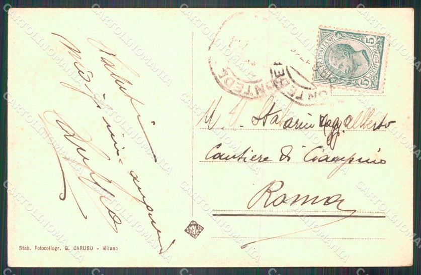 Pisa Pontedera Via Felice Lotti cartolina VK3495 – retro