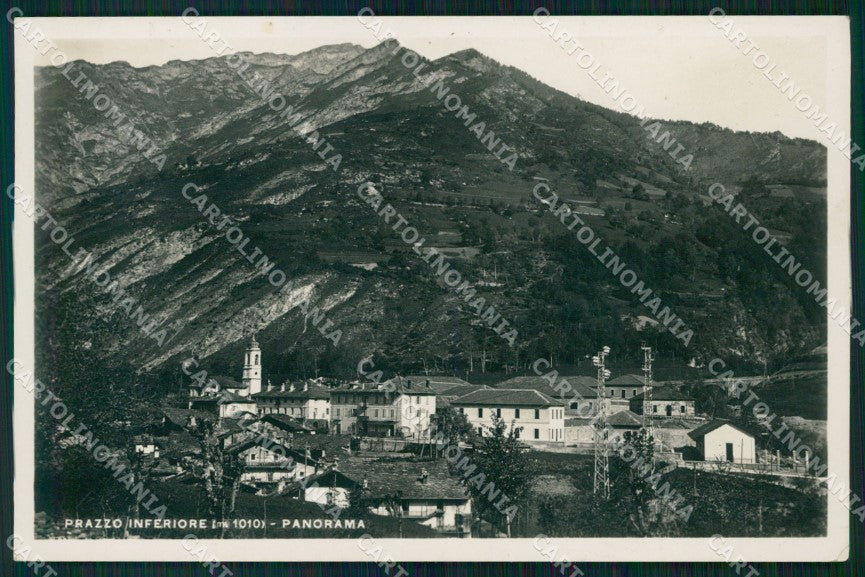 Cuneo Prazzo Inferiore Panorama Foto cartolina VK3519 – fronte