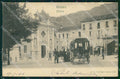 Vicenza Recoaro Chiesa Carrozza ABRASA cartolina VK3527 – fronte
