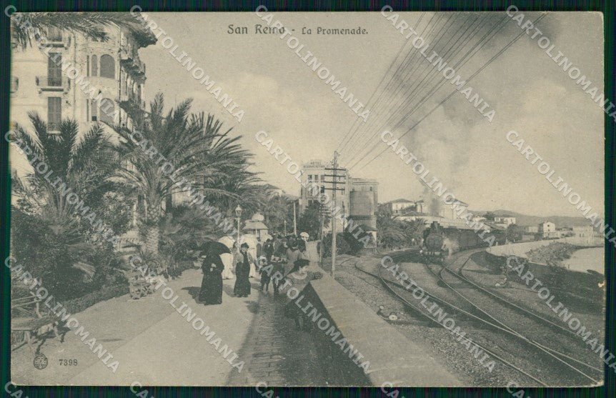 Imperia Sanremo Treno cartolina VK3559 – fronte