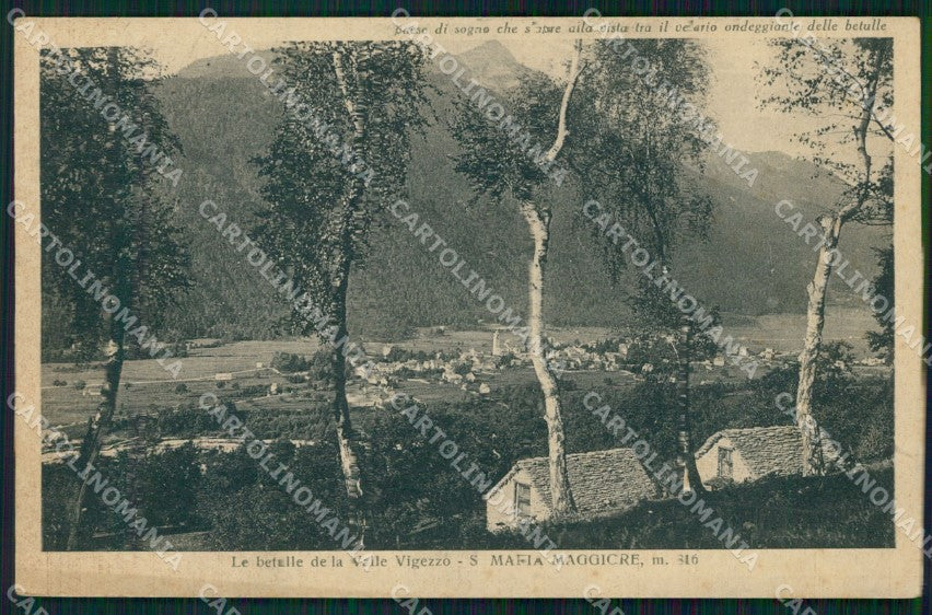 Verbania Santa Maria Maggiore Valle Vigezzo cartolina VK3582 – fronte