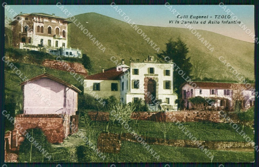 Padova Teolo Colli Euganei Villa Zanella Asilo cartolina VK3599 – fronte