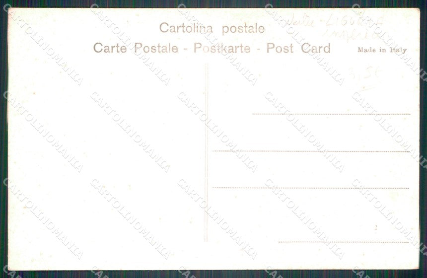 Imperia Ventimiglia Borgo Sant'Agostino Tram cartolina VK3632 – retro