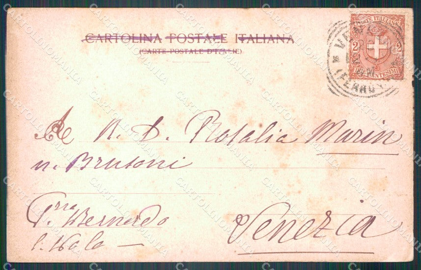 Treviso Vittorio Veneto Villa Costantini cartolina VK3639 – retro