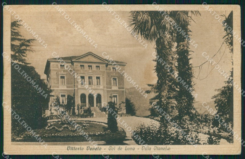 Treviso Vittorio Veneto Col di Luna Villa Vianello cartolina VK3647 – fronte