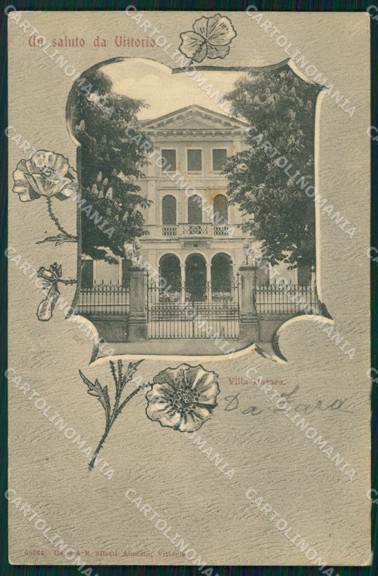 Treviso Vittorio Veneto Villa Dorata cartolina VK3648 – fronte