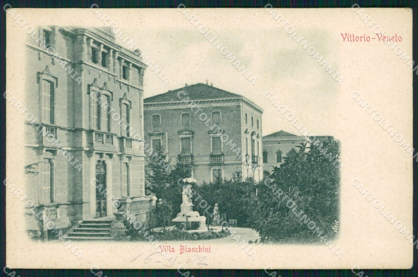 Treviso Vittorio Veneto Villa Bianchini cartolina VK3658 – fronte