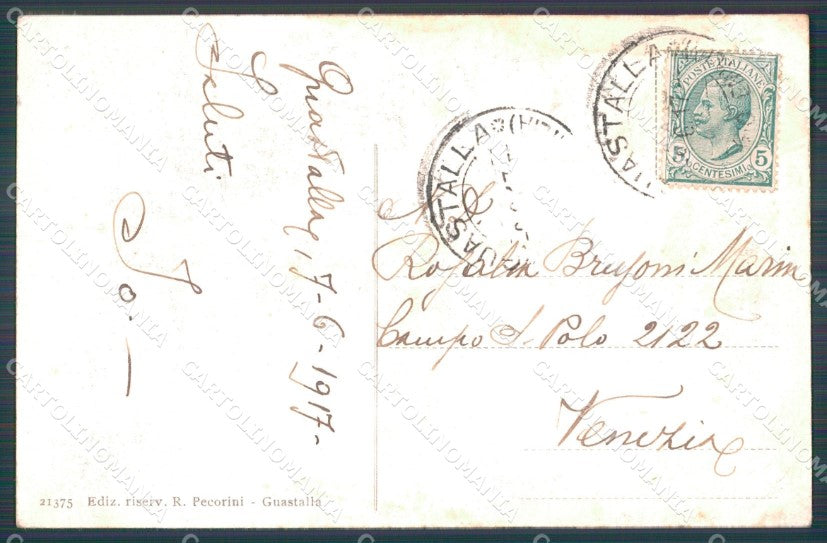 Reggio Emilia Guastalla Cattedrale MACCHIA cartolina VK3675 – retro