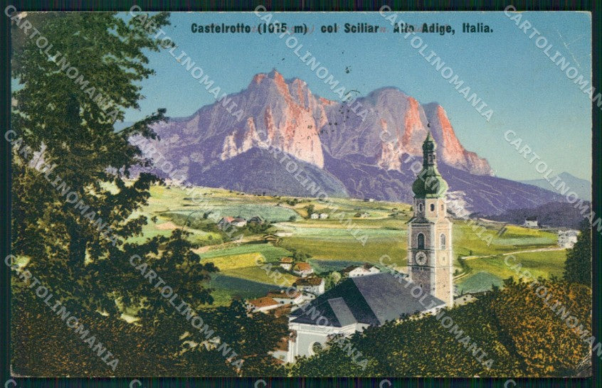 Bolzano Castelrotto Sciliar ABRASA cartolina VK3695 – fronte