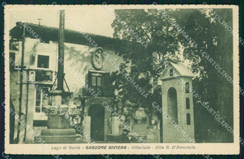 Brescia Gardone Riviera Vittoriale Villa D'Annunzio cartolina VK3699 – fronte