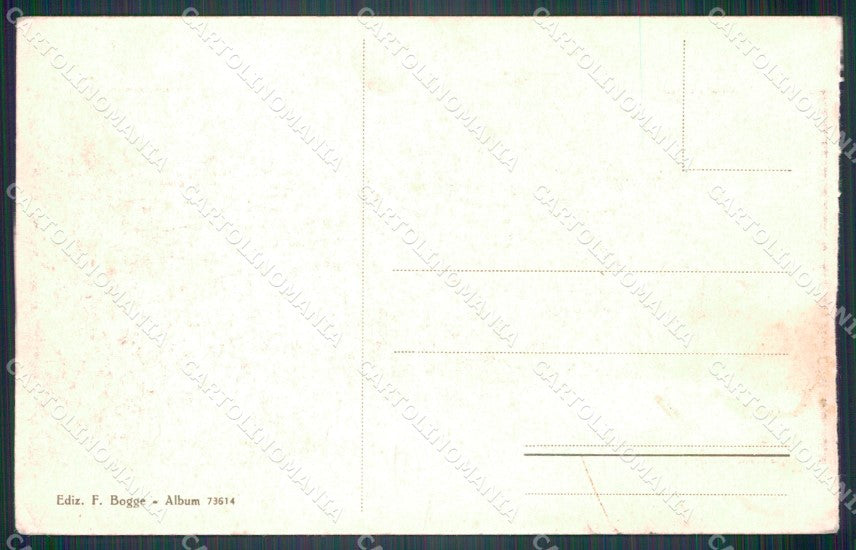 Biella Oropa Tranvia Elettrica Biella Oropa Nevicata cartolina VK3706 – retro