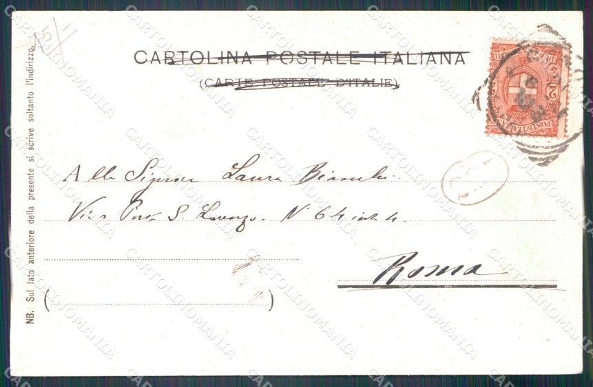 Genova città Ristorante Righi cartolina VK3714 – retro