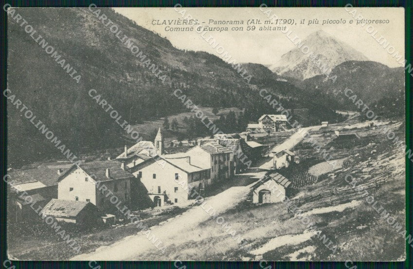 Torino Clavieres cartolina VK3721 – fronte
