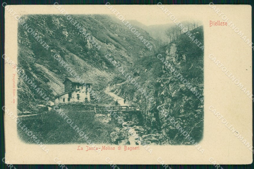 Biella La Janca Molino di Bagneri cartolina VK3728 – fronte