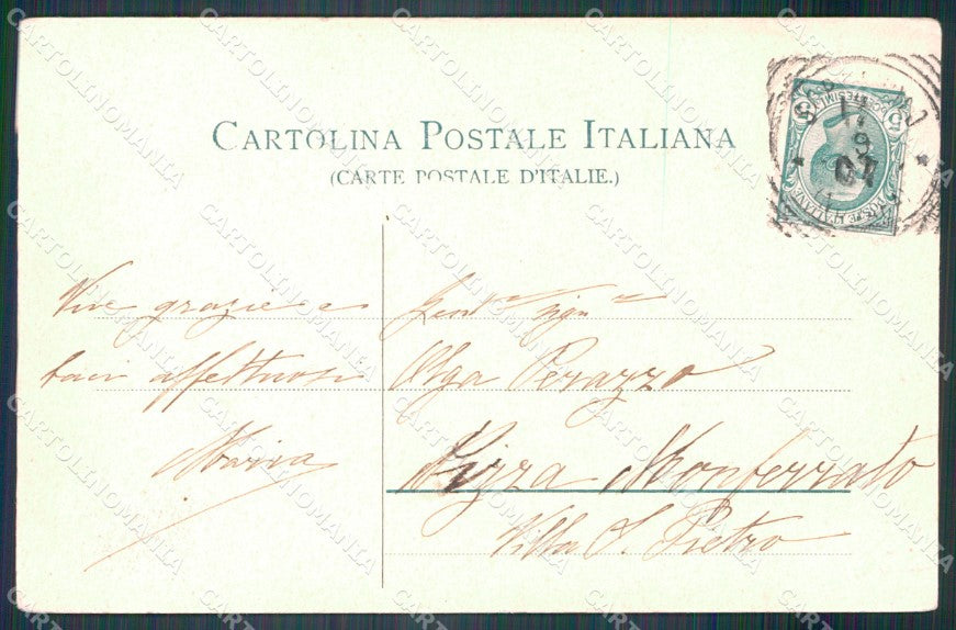 Biella La Janca Molino di Bagneri cartolina VK3728 – retro