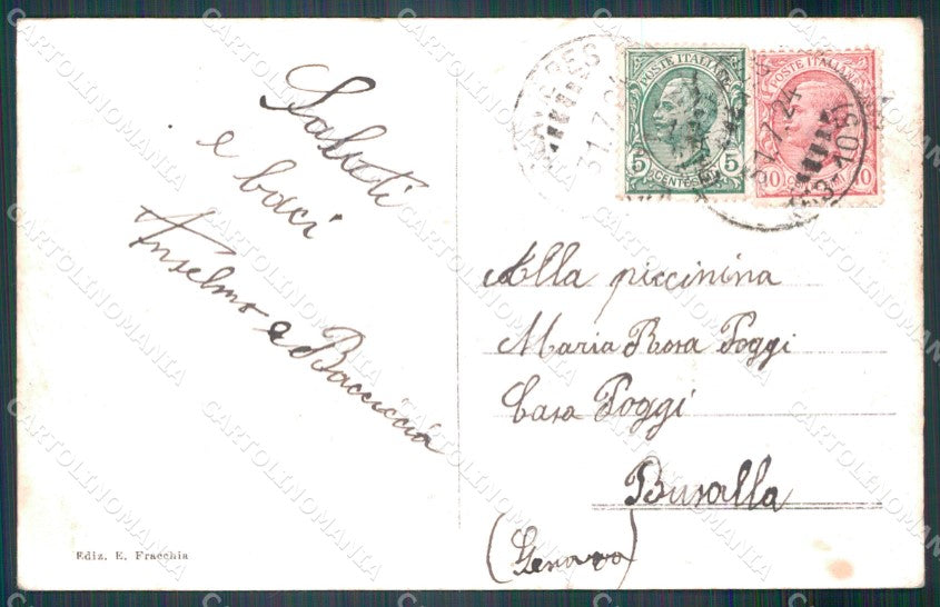 Torino Clavieres PIEGA cartolina VK3738 – retro