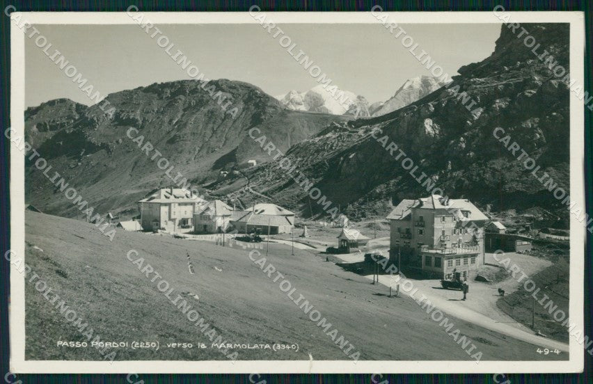 Trento Passo Pordoi Marmolada STRAPPINO Foto cartolina VK3778 – fronte