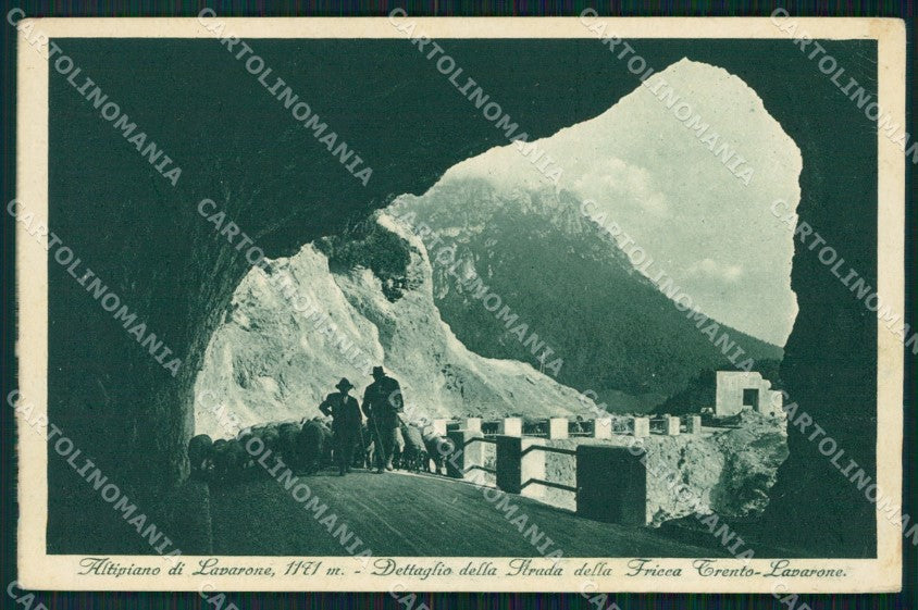 Trento Lavarone Altipiano di Strada della Fricca cartolina VK3787 – fronte