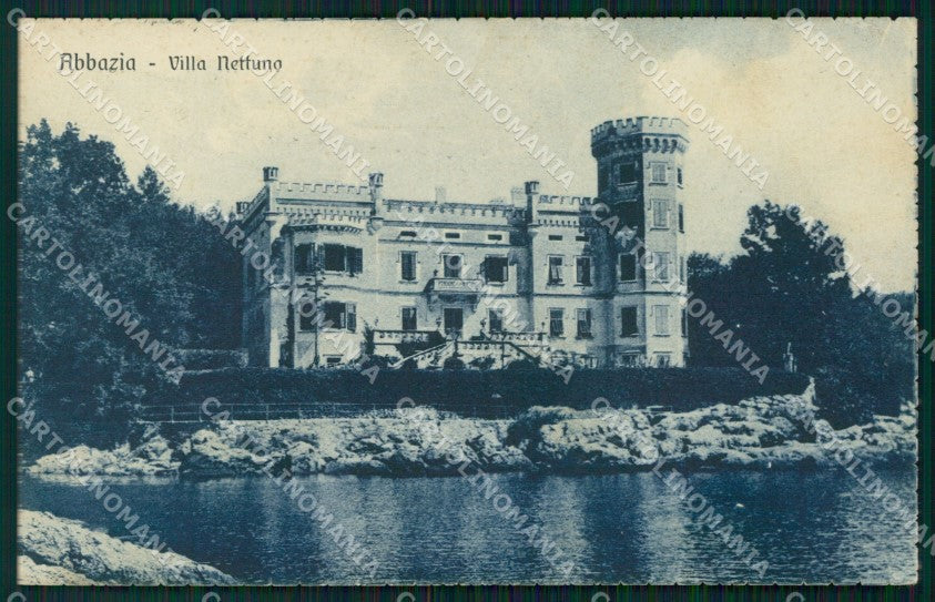 Croazia Abbazia Villa Nettuno cartolina VK3789 – fronte