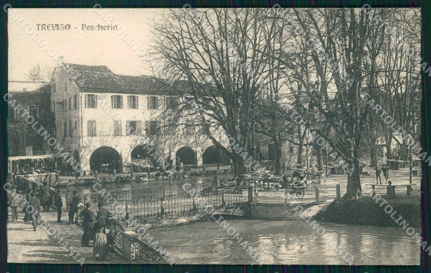 Treviso città Pescheria cartolina VK3800 – fronte